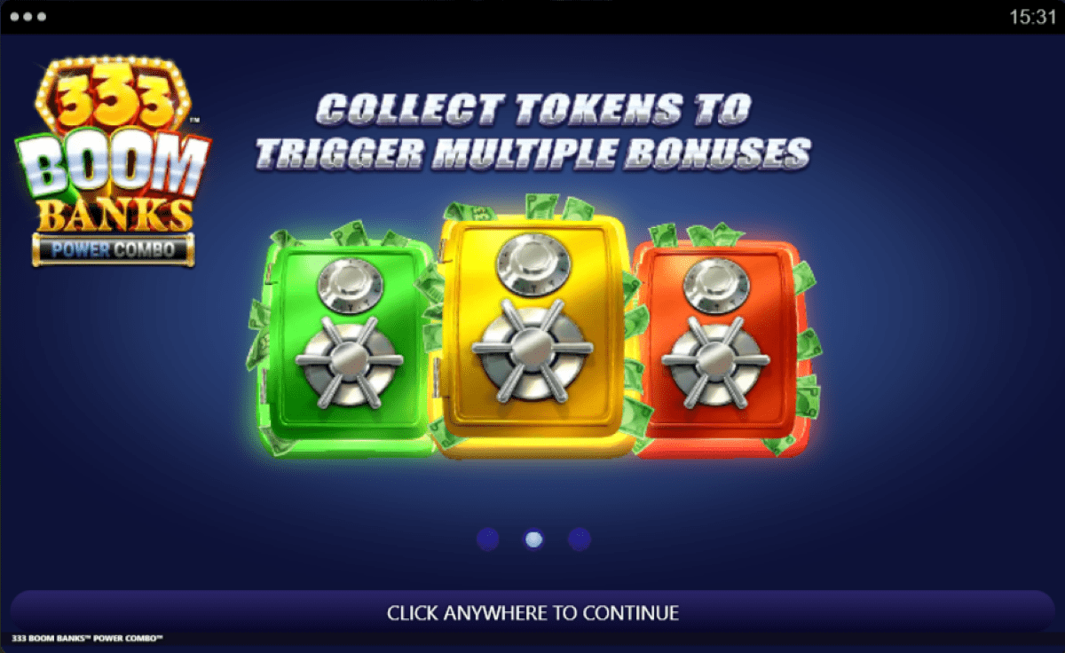 333 Boom Banks Power Combo Game