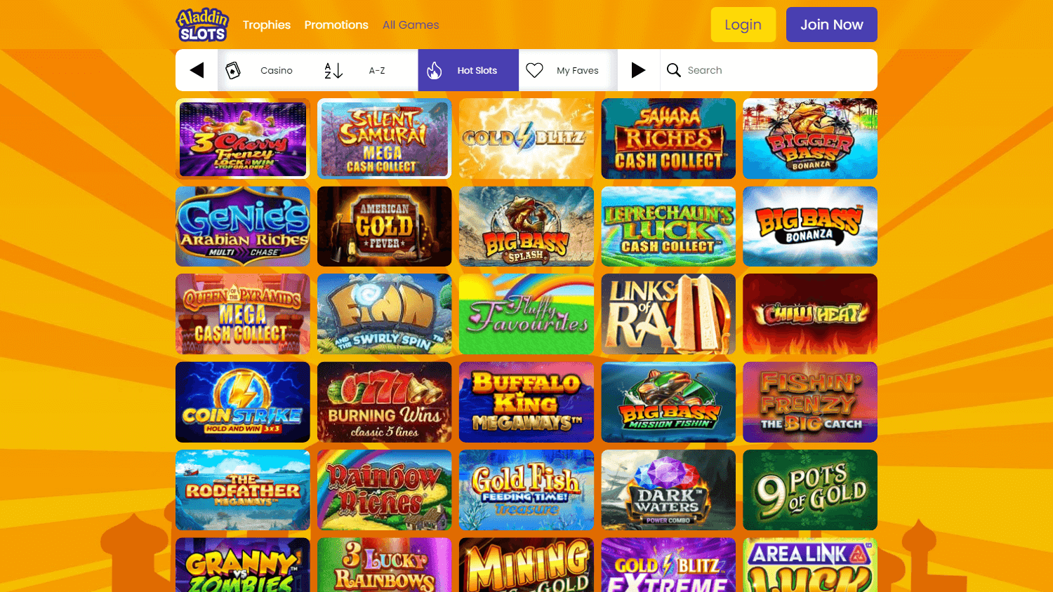 Aladdin Slots NZ Review