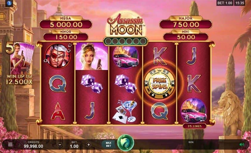 Assassin Moon Link & Win slot
