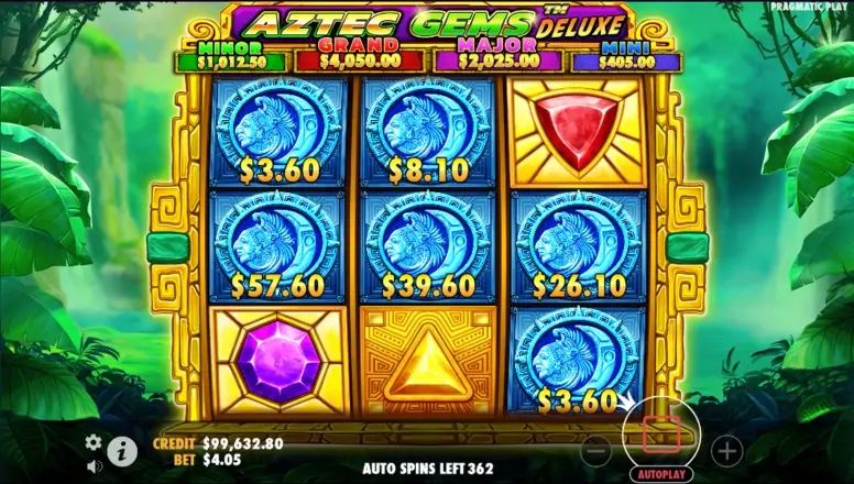 Aztec Gems Deluxe Slot