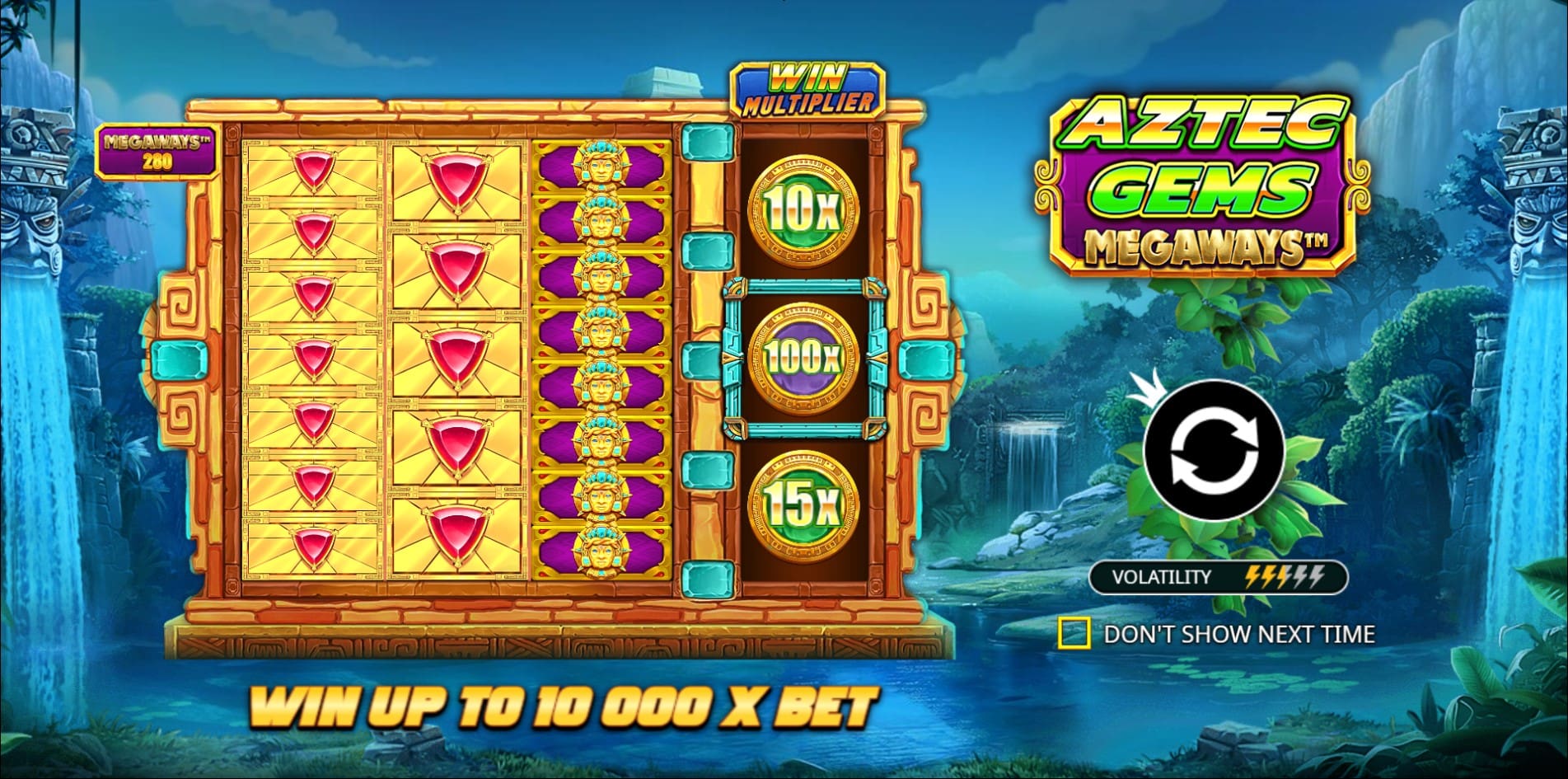 Aztec Gems Megaways game