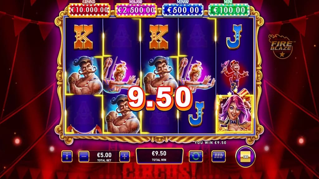 Big Circus! Mega Fire Blaze Slot Review