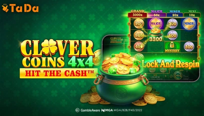 Clover Coins 4×4, Hit the Cash
