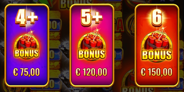Explosive Gold Blitz Bonus Buy