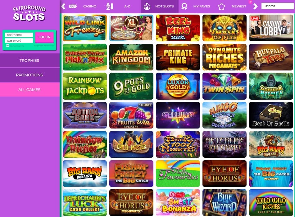 Fairground Slots Casino