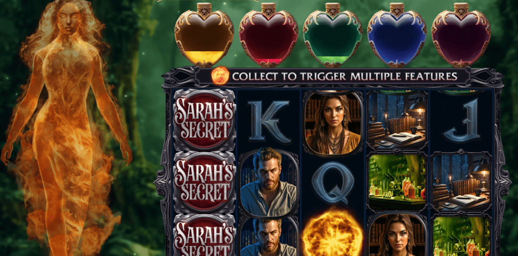Immortal Romance Sarah's Secret Slot Game