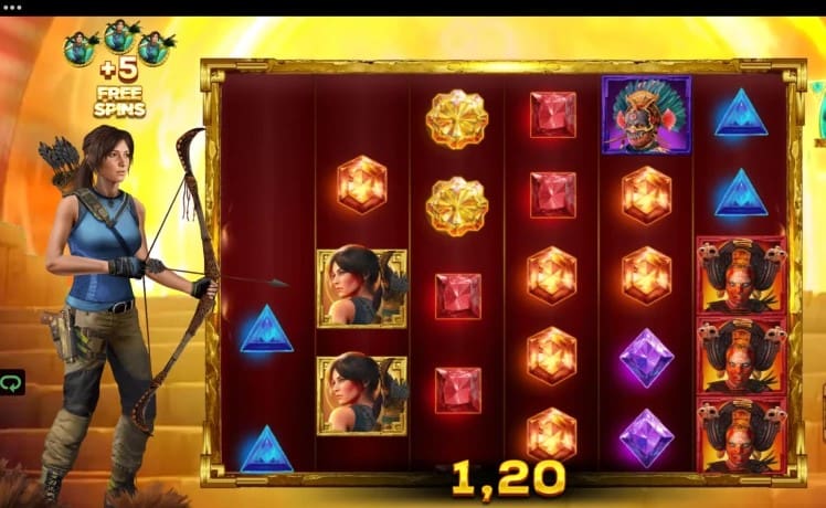 Lara Croft Fortune of the Eclipse MultiChase Slot