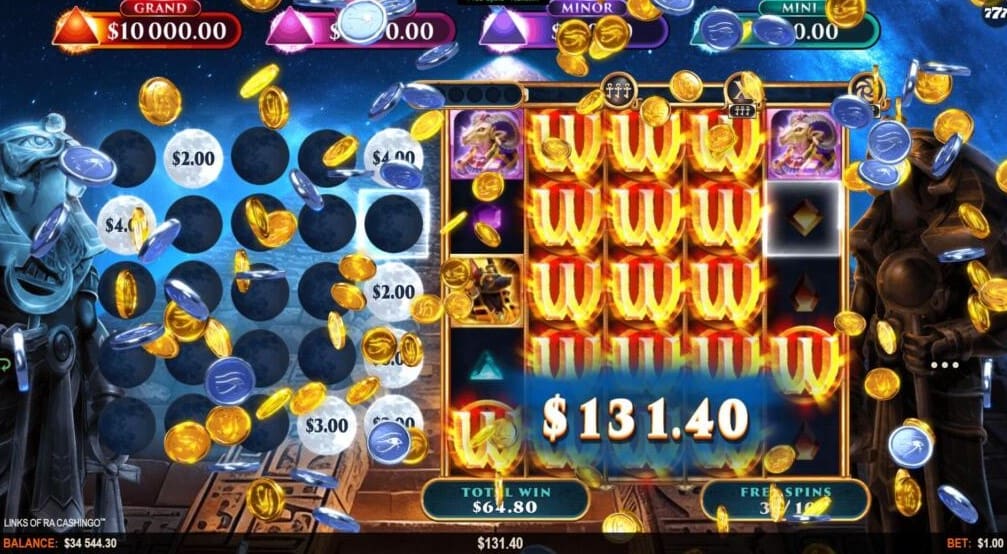 Links of Ra Cashingo Slot