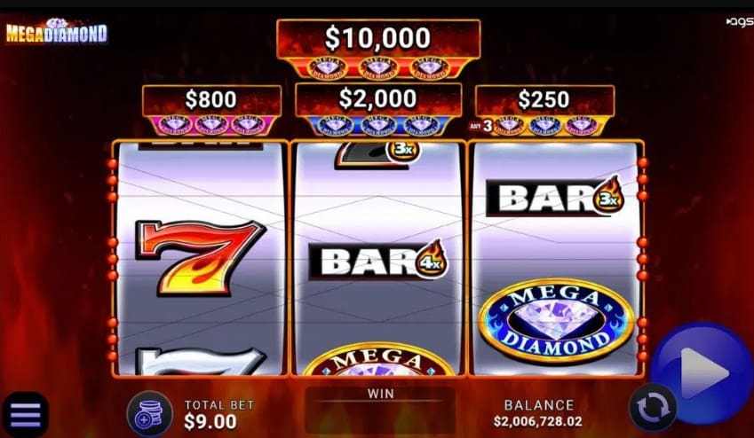 Mega Diamonds Jackpot game review