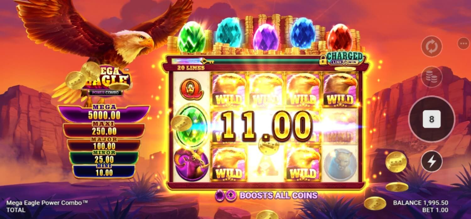 Mega Eagle Power Combo Slot Game Review