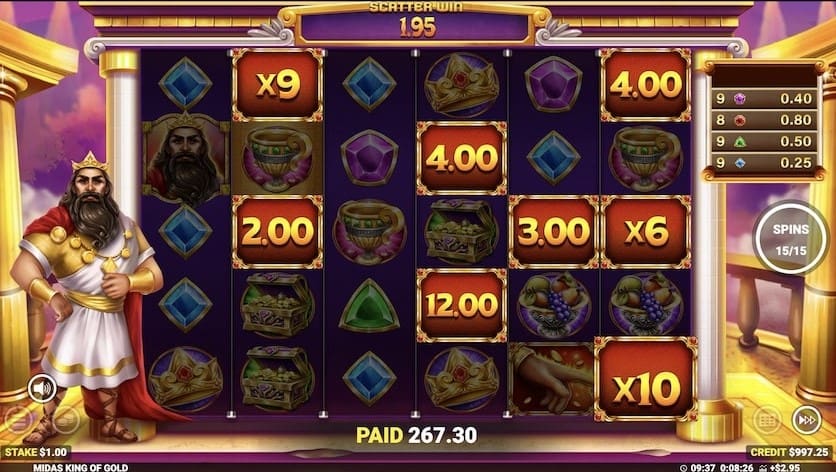 Midas King of Gold Slot Game Review