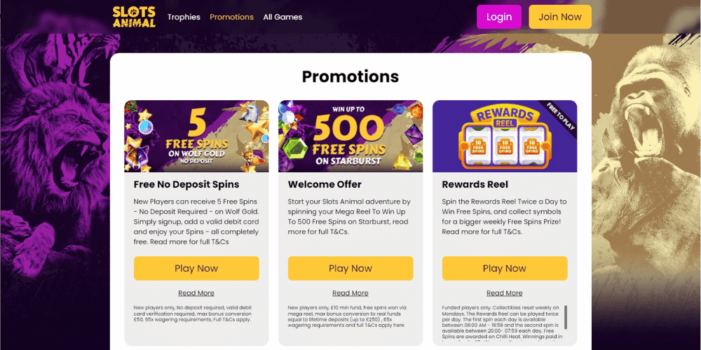 Slots Animal Casino