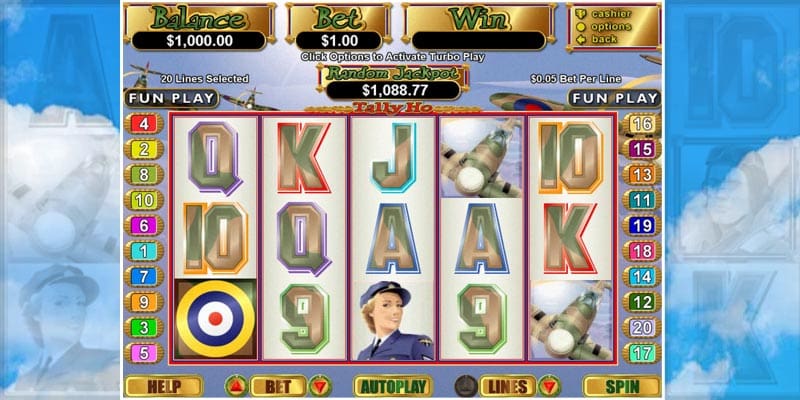 Tally Ho video slot casino games