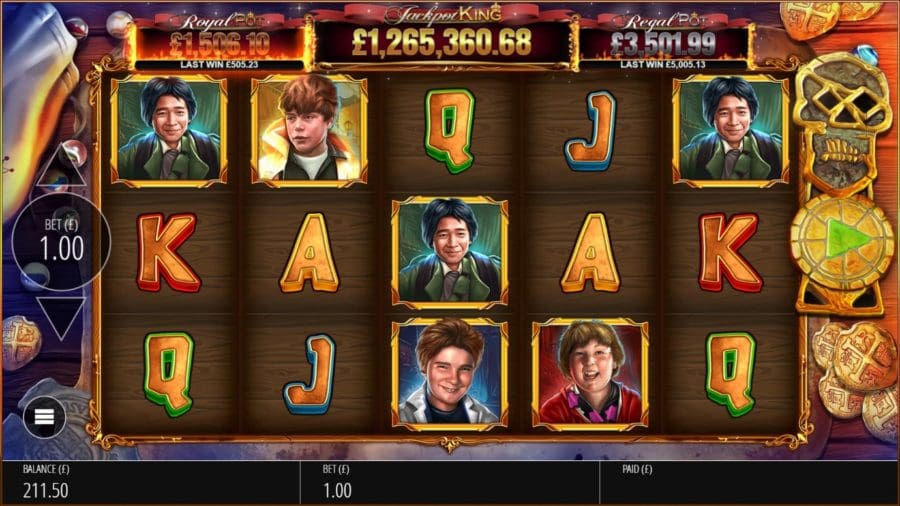 The Goonies Jackpot King Slot
