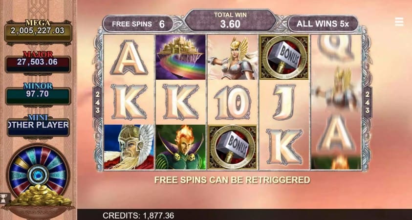 Thunder Struck II Mega Moolah