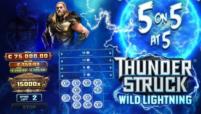 Thunderstruck Wild Lightning Game