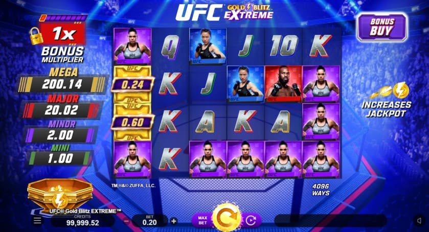 UFC Gold Blitz Extreme slot