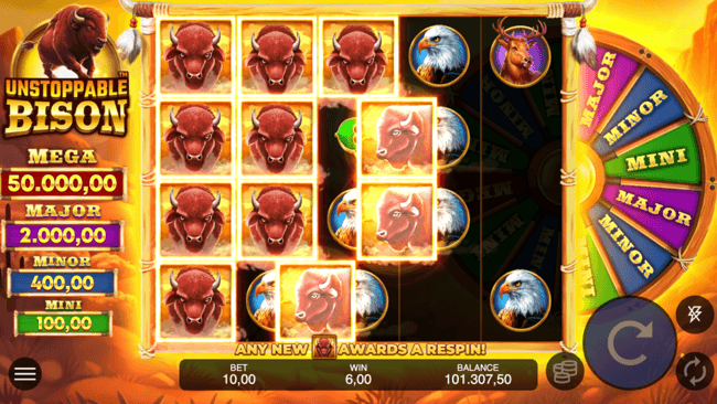 Unstoppable Bison slot review