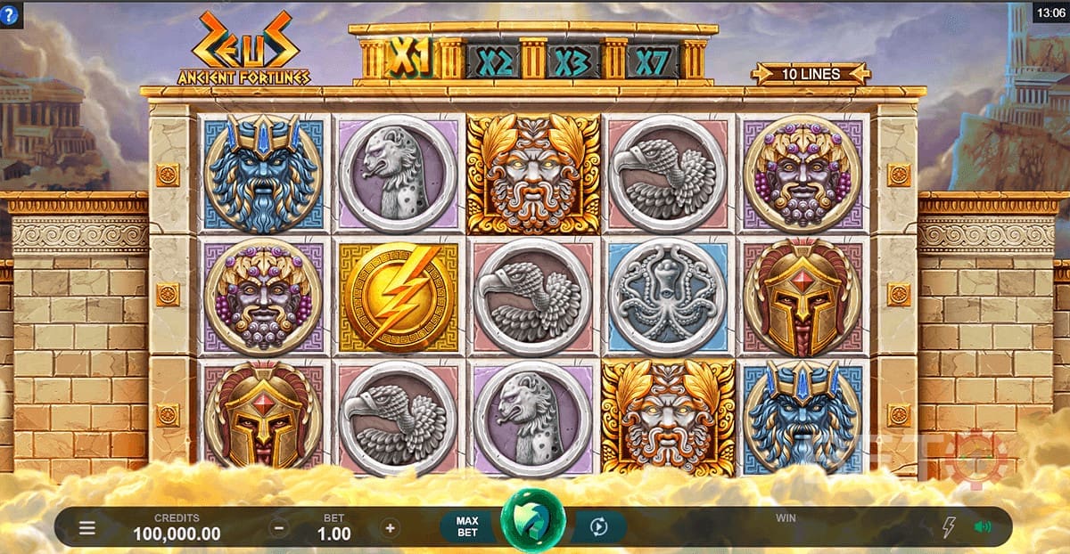 Zeus Ancient Fortunes slot