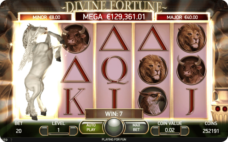 divine fortune slot game